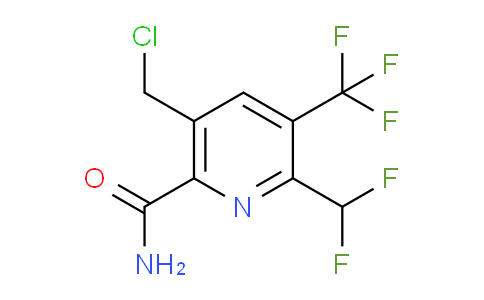 AM27226 | 1361808-45-8 | 5-(Chloromethyl)-2-(difluoromethyl)-3-(trifluoromethyl)pyridine-6-carboxamide