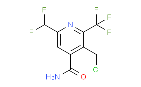 AM27230 | 1361854-19-4 | 3-(Chloromethyl)-6-(difluoromethyl)-2-(trifluoromethyl)pyridine-4-carboxamide