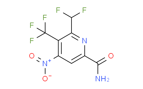 AM27337 | 1361764-48-8 | 2-(Difluoromethyl)-4-nitro-3-(trifluoromethyl)pyridine-6-carboxamide