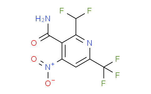AM27340 | 1361786-09-5 | 2-(Difluoromethyl)-4-nitro-6-(trifluoromethyl)pyridine-3-carboxamide