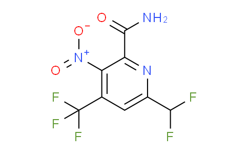 AM27344 | 1361810-29-8 | 6-(Difluoromethyl)-3-nitro-4-(trifluoromethyl)pyridine-2-carboxamide