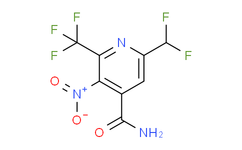 AM27345 | 1361697-48-4 | 6-(Difluoromethyl)-3-nitro-2-(trifluoromethyl)pyridine-4-carboxamide