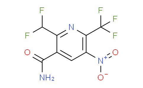 AM27346 | 1361883-42-2 | 2-(Difluoromethyl)-5-nitro-6-(trifluoromethyl)pyridine-3-carboxamide
