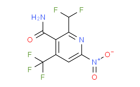 AM27349 | 1361731-68-1 | 2-(Difluoromethyl)-6-nitro-4-(trifluoromethyl)pyridine-3-carboxamide
