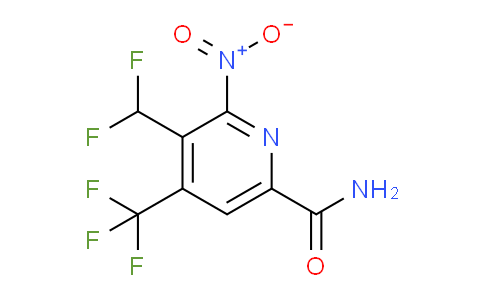 AM27354 | 1361846-79-8 | 3-(Difluoromethyl)-2-nitro-4-(trifluoromethyl)pyridine-6-carboxamide