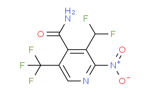 AM27355 | 1361794-29-7 | 3-(Difluoromethyl)-2-nitro-5-(trifluoromethyl)pyridine-4-carboxamide