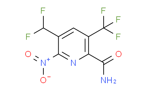 AM27356 | 1361883-50-2 | 3-(Difluoromethyl)-2-nitro-5-(trifluoromethyl)pyridine-6-carboxamide
