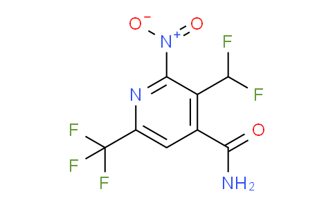 AM27357 | 1361810-35-6 | 3-(Difluoromethyl)-2-nitro-6-(trifluoromethyl)pyridine-4-carboxamide