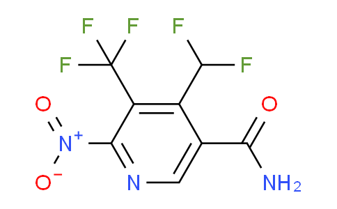 AM27371 | 1361902-35-3 | 4-(Difluoromethyl)-2-nitro-3-(trifluoromethyl)pyridine-5-carboxamide