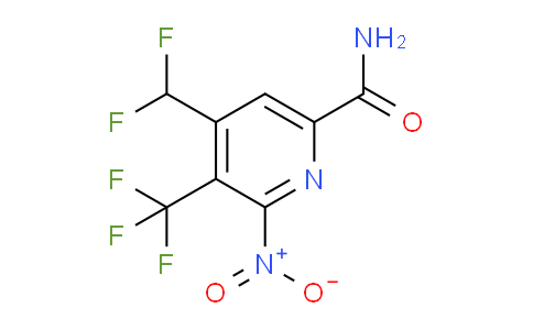 AM27372 | 1361464-01-8 | 4-(Difluoromethyl)-2-nitro-3-(trifluoromethyl)pyridine-6-carboxamide