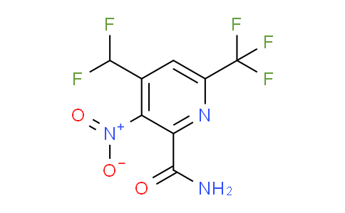 AM27381 | 1361846-97-0 | 4-(Difluoromethyl)-3-nitro-6-(trifluoromethyl)pyridine-2-carboxamide
