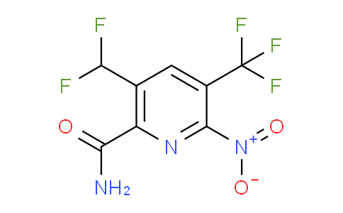 AM27384 | 1361857-30-8 | 5-(Difluoromethyl)-2-nitro-3-(trifluoromethyl)pyridine-6-carboxamide
