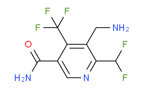 AM27413 | 1361845-28-4 | 3-(Aminomethyl)-2-(difluoromethyl)-4-(trifluoromethyl)pyridine-5-carboxamide