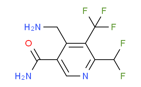 AM27431 | 1361814-68-7 | 4-(Aminomethyl)-2-(difluoromethyl)-3-(trifluoromethyl)pyridine-5-carboxamide