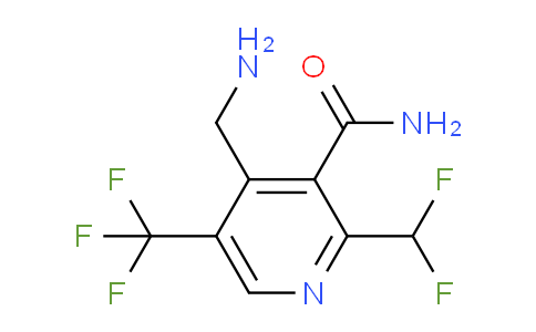 AM27433 | 1361886-83-0 | 4-(Aminomethyl)-2-(difluoromethyl)-5-(trifluoromethyl)pyridine-3-carboxamide