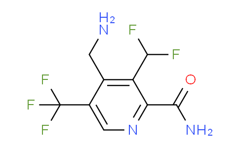 AM27439 | 1361830-36-5 | 4-(Aminomethyl)-3-(difluoromethyl)-5-(trifluoromethyl)pyridine-2-carboxamide