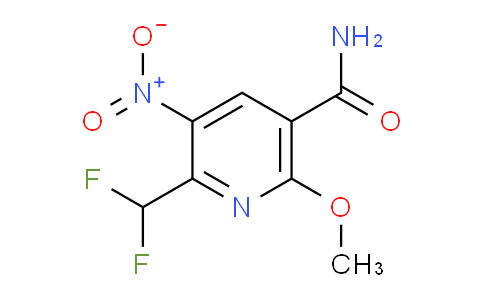2-(Difluoromethyl)-6-methoxy-3-nitropyridine-5-carboxamide