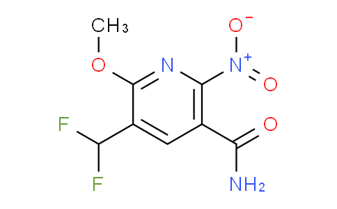 3-(Difluoromethyl)-2-methoxy-6-nitropyridine-5-carboxamide