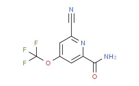 2-Cyano-4-(trifluoromethoxy)pyridine-6-carboxamide