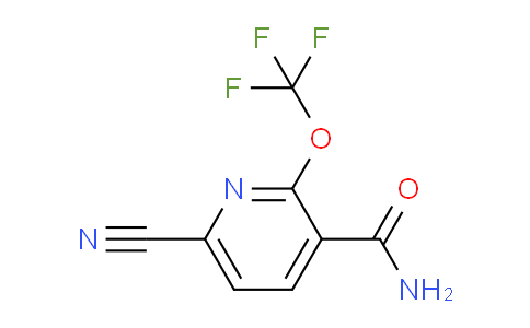 6-Cyano-2-(trifluoromethoxy)pyridine-3-carboxamide