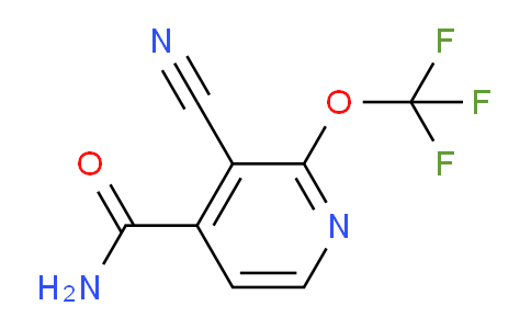 3-Cyano-2-(trifluoromethoxy)pyridine-4-carboxamide