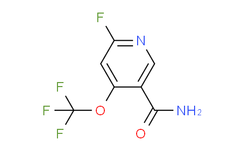 2-Fluoro-4-(trifluoromethoxy)pyridine-5-carboxamide