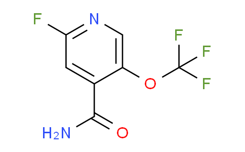 2-Fluoro-5-(trifluoromethoxy)pyridine-4-carboxamide