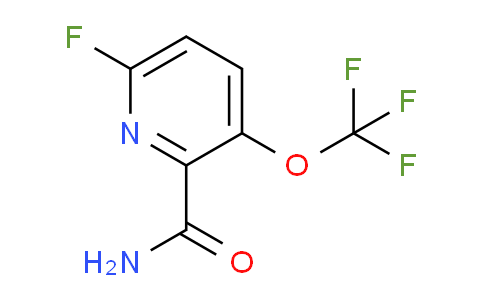 6-Fluoro-3-(trifluoromethoxy)pyridine-2-carboxamide
