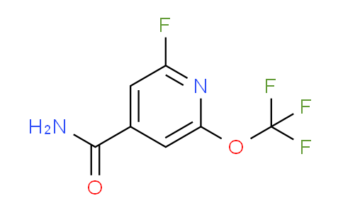 2-Fluoro-6-(trifluoromethoxy)pyridine-4-carboxamide
