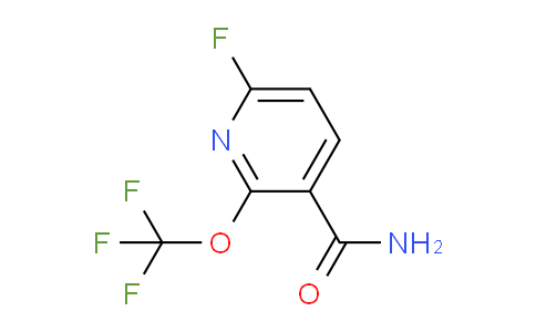 6-Fluoro-2-(trifluoromethoxy)pyridine-3-carboxamide