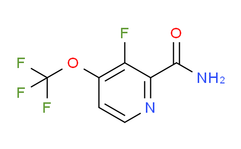 3-Fluoro-4-(trifluoromethoxy)pyridine-2-carboxamide