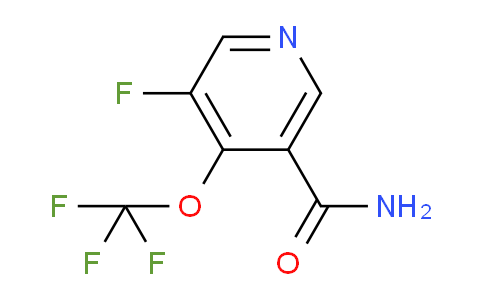 3-Fluoro-4-(trifluoromethoxy)pyridine-5-carboxamide