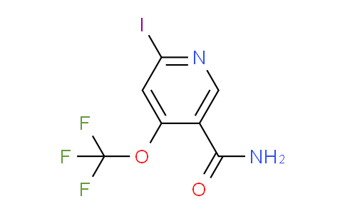2-Iodo-4-(trifluoromethoxy)pyridine-5-carboxamide