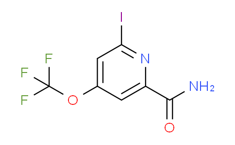 2-Iodo-4-(trifluoromethoxy)pyridine-6-carboxamide
