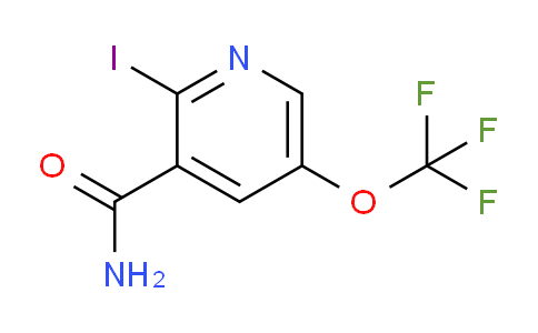 2-Iodo-5-(trifluoromethoxy)pyridine-3-carboxamide