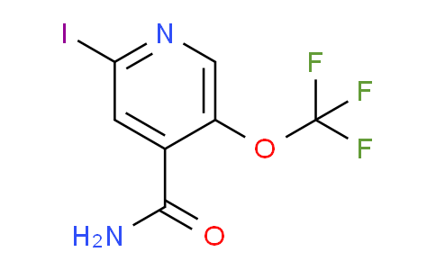 2-Iodo-5-(trifluoromethoxy)pyridine-4-carboxamide