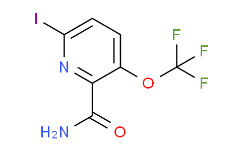 6-Iodo-3-(trifluoromethoxy)pyridine-2-carboxamide