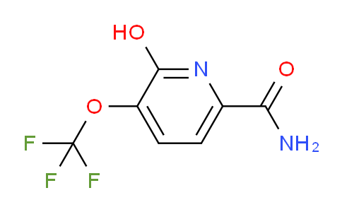 2-Hydroxy-3-(trifluoromethoxy)pyridine-6-carboxamide