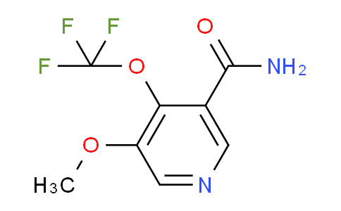 3-Methoxy-4-(trifluoromethoxy)pyridine-5-carboxamide