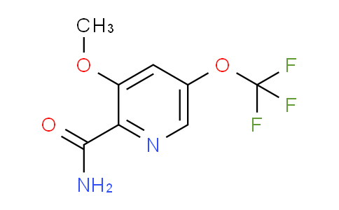 3-Methoxy-5-(trifluoromethoxy)pyridine-2-carboxamide