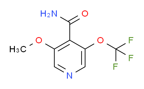 3-Methoxy-5-(trifluoromethoxy)pyridine-4-carboxamide