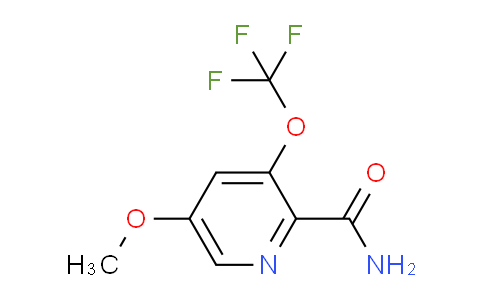 5-Methoxy-3-(trifluoromethoxy)pyridine-2-carboxamide