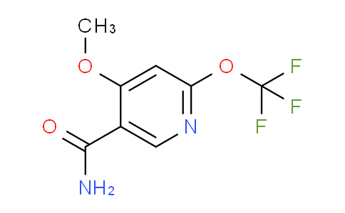 4-Methoxy-2-(trifluoromethoxy)pyridine-5-carboxamide
