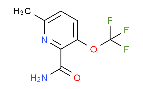 AM27634 | 1803476-73-4 | 6-Methyl-3-(trifluoromethoxy)pyridine-2-carboxamide