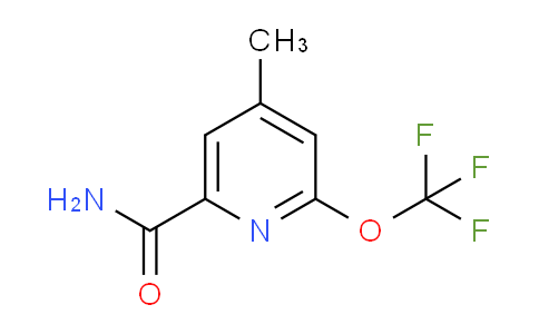 4-Methyl-2-(trifluoromethoxy)pyridine-6-carboxamide