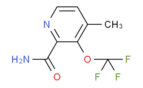 4-Methyl-3-(trifluoromethoxy)pyridine-2-carboxamide