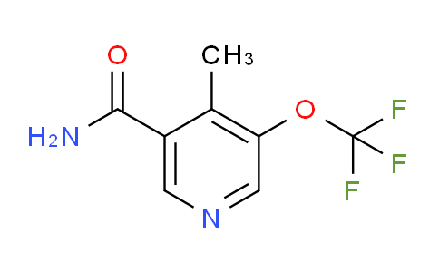 4-Methyl-3-(trifluoromethoxy)pyridine-5-carboxamide