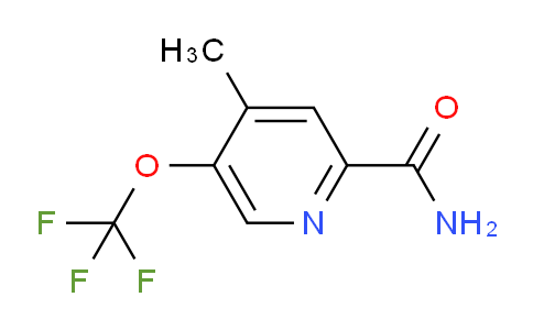4-Methyl-5-(trifluoromethoxy)pyridine-2-carboxamide