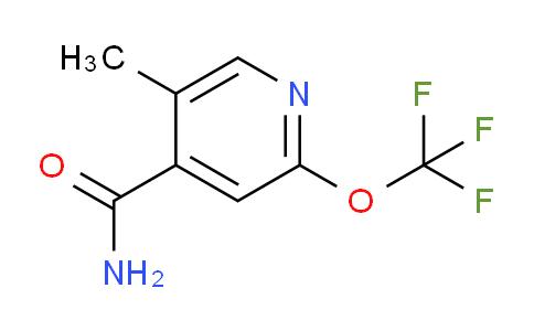 5-Methyl-2-(trifluoromethoxy)pyridine-4-carboxamide