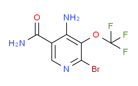 4-Amino-2-bromo-3-(trifluoromethoxy)pyridine-5-carboxamide
